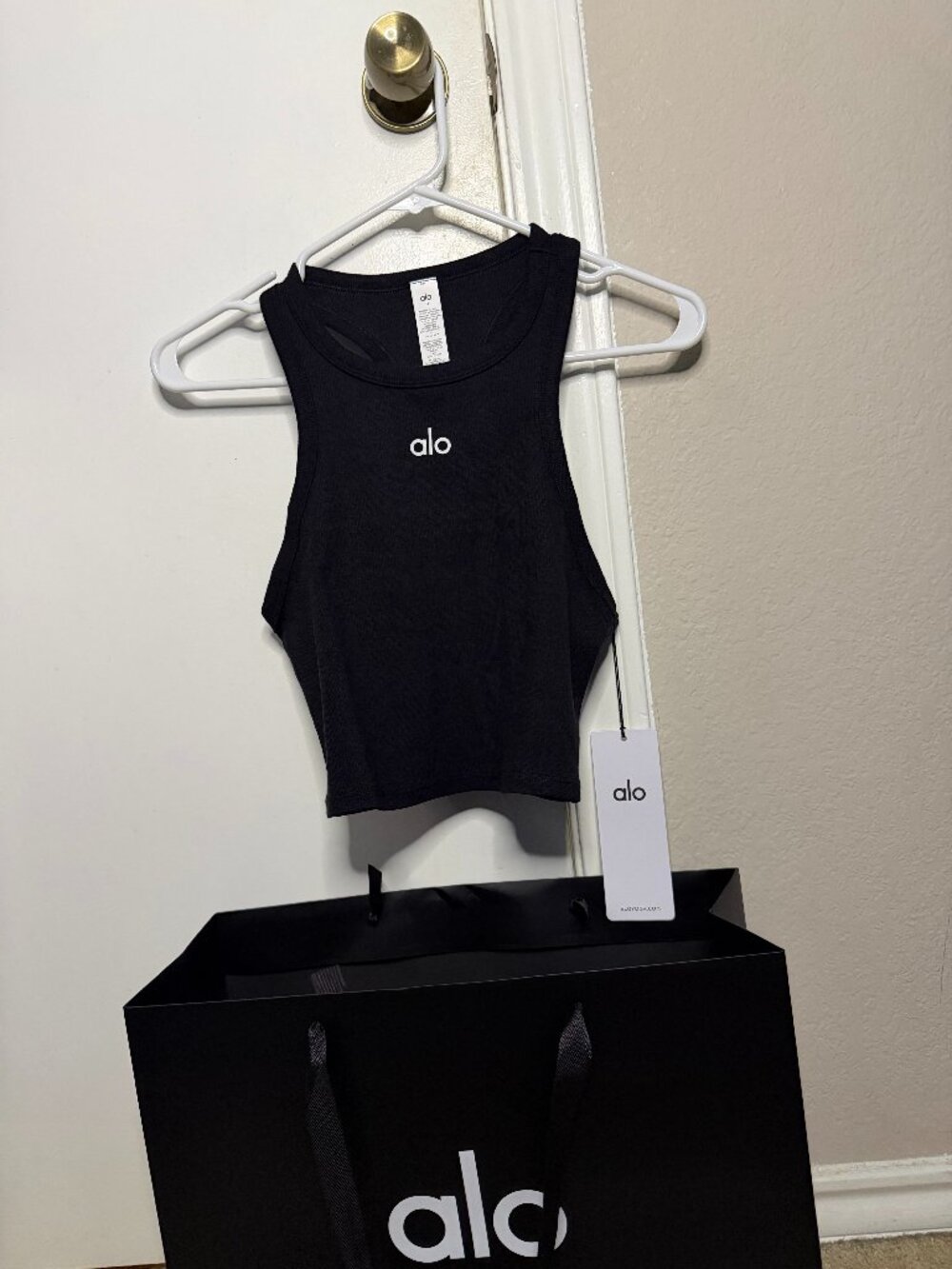 Black Yoga Tank